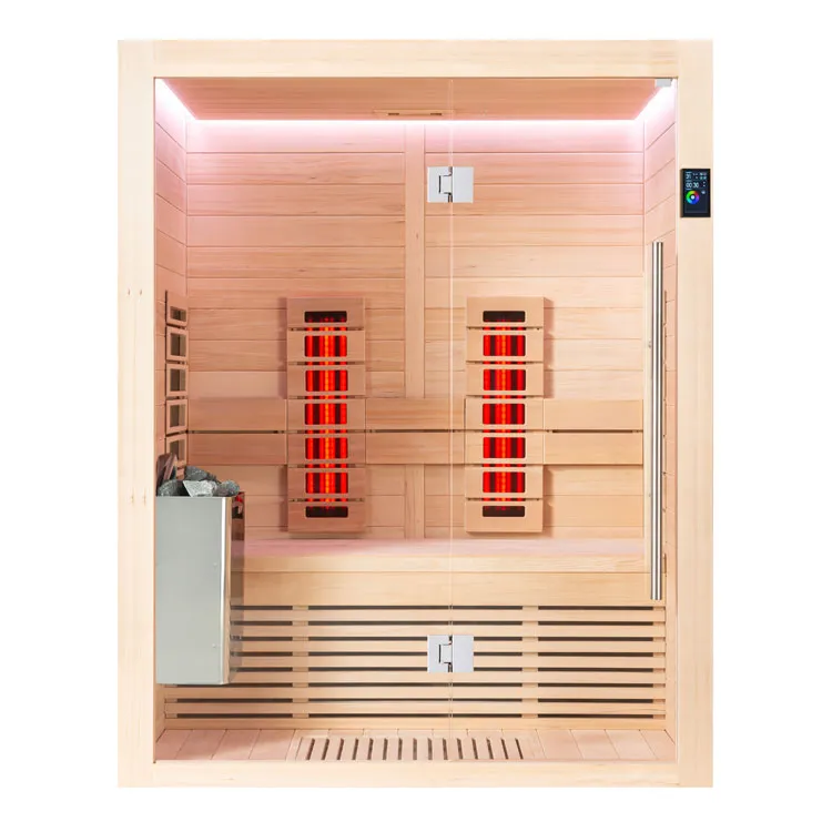 Combi Sauna | Hemlock | 150x110 | 6kW TheWall | R6705P3 galerijafbeelding 9