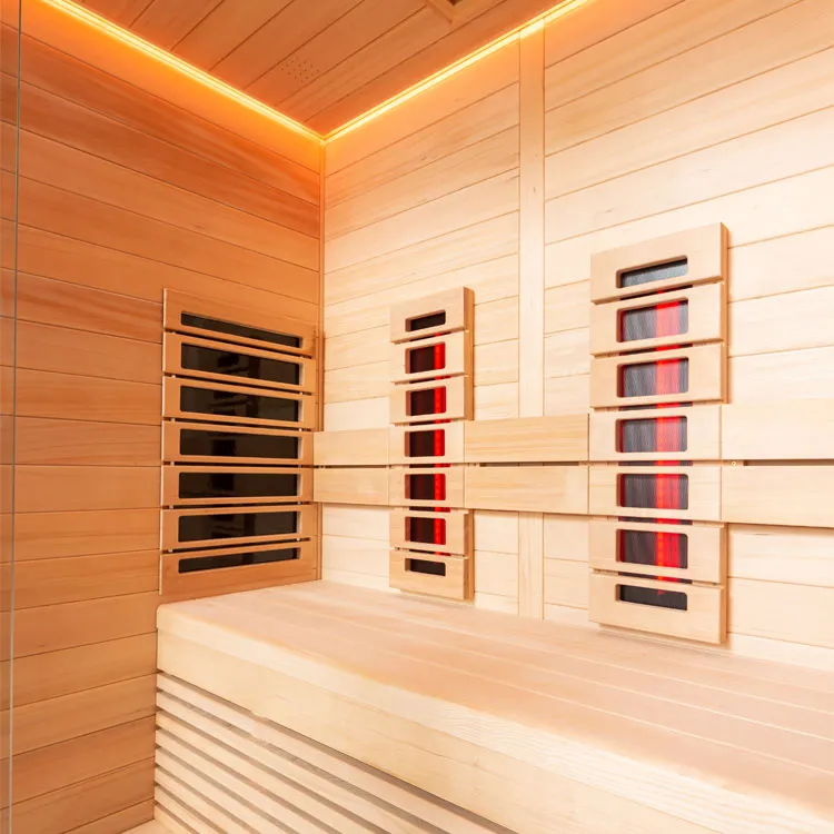 Combi Sauna | Hemlock | 150x110 | 6kW TheWall | R6705P3 galerijafbeelding 10