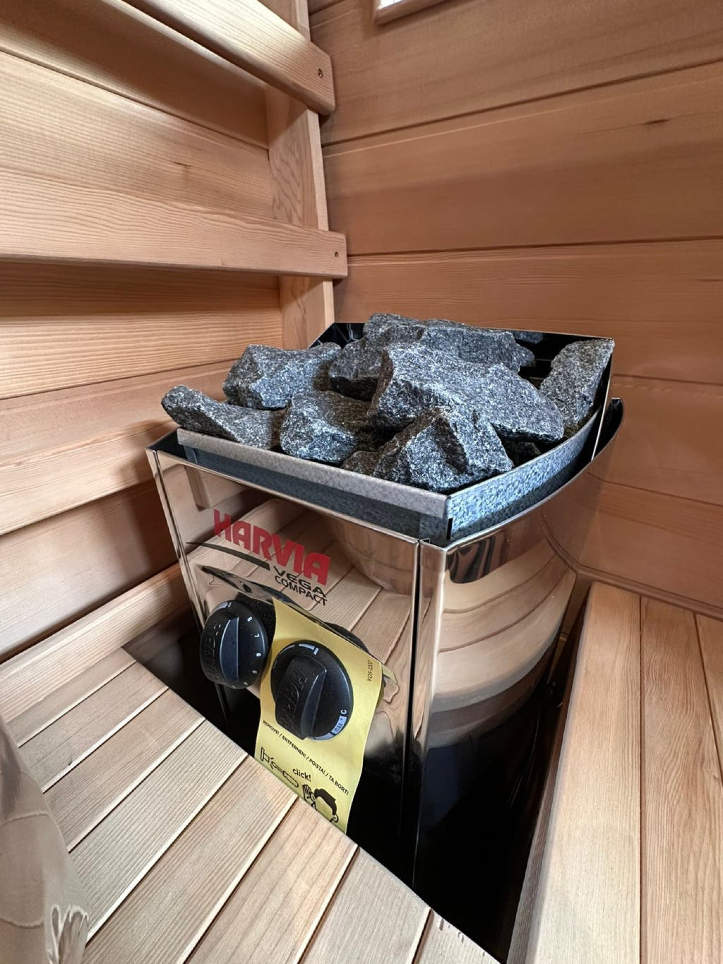 Combi Sauna | Full Spectrum | Hemlock | 150x150 | 3,5kW Vega | JN34Q galerijafbeelding 4