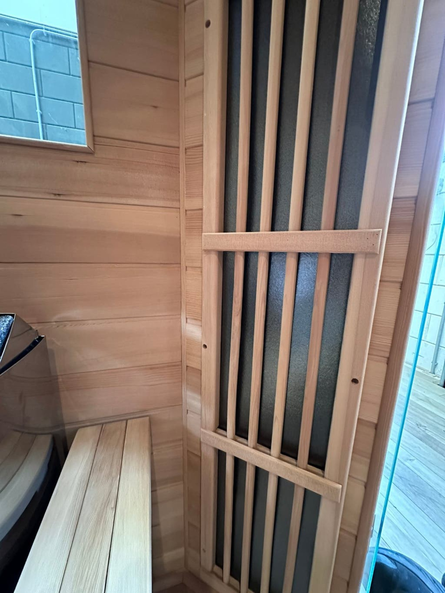 Combi Sauna | Full Spectrum | Hemlock | 150x150 | 3,5kW Vega | JN34Q galerijafbeelding 15