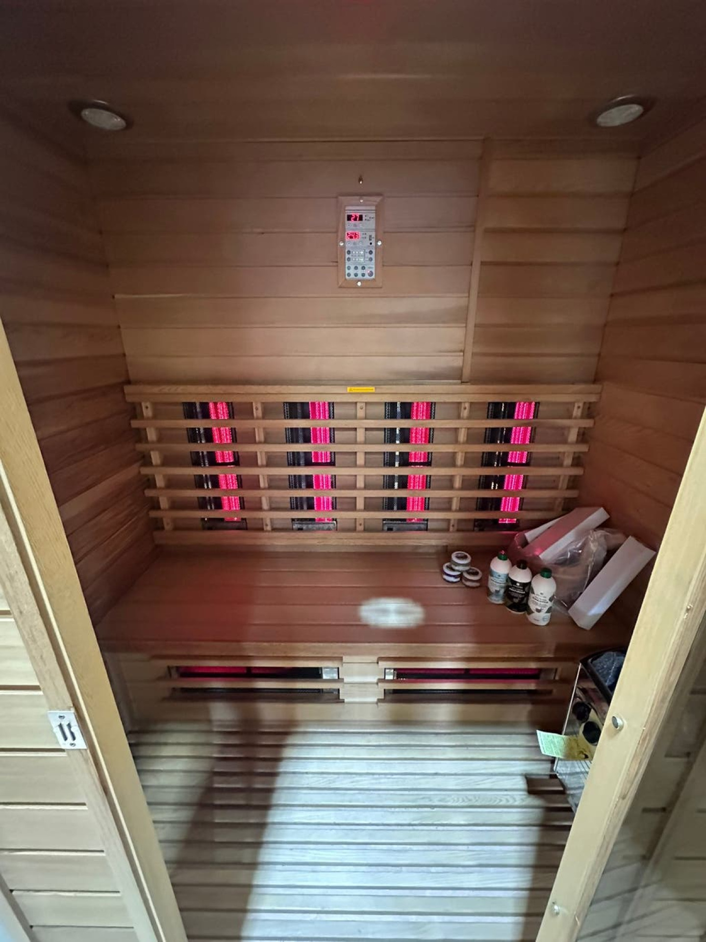 Infrarood Sauna | Duo Golf | Red Cedar | 180x120 | JWNAC galerijafbeelding 2