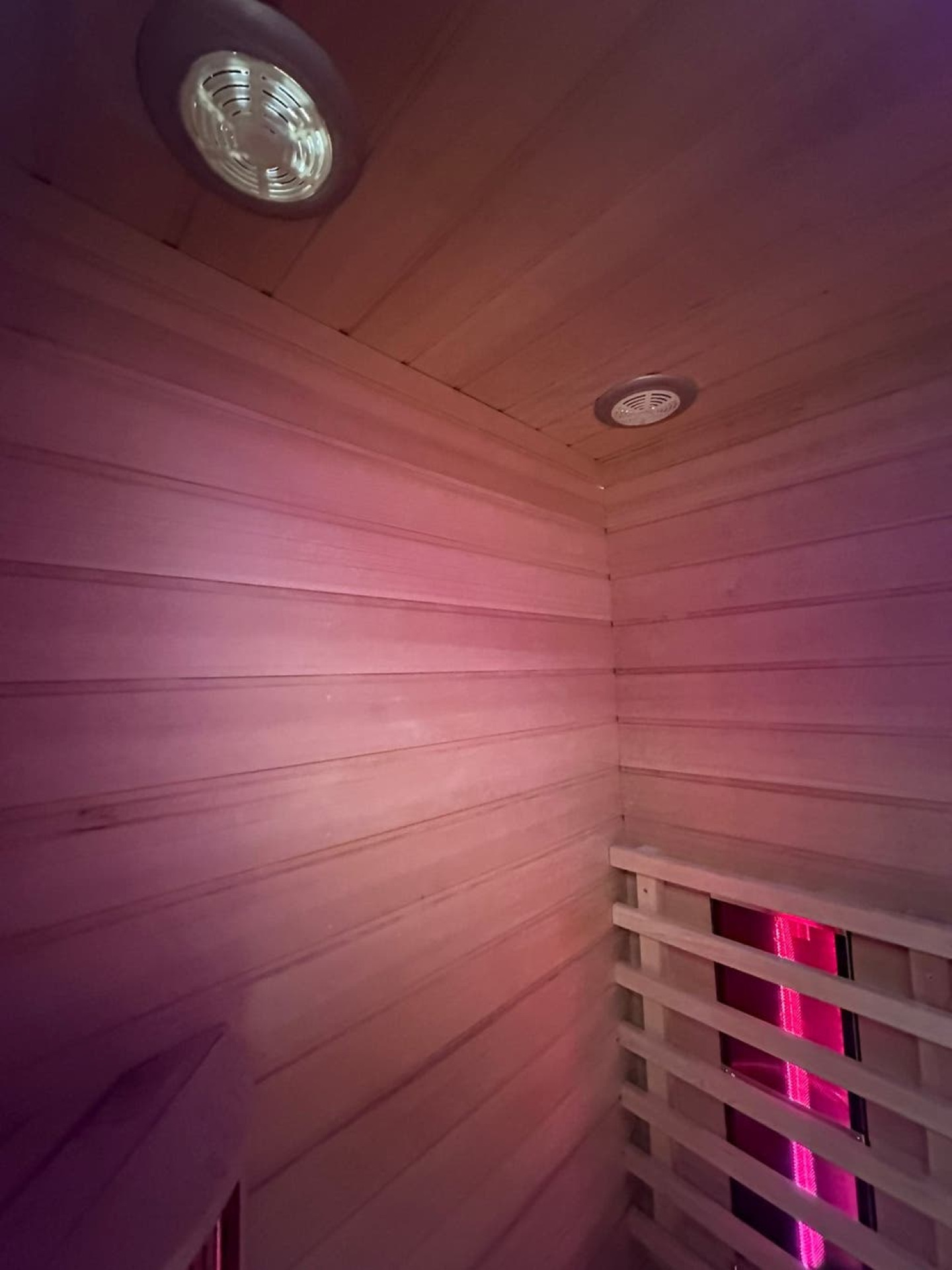 Combi Sauna | Full Spectrum | Hemlock | 130x100 | 3,5kW Vega | RFBCZ galerijafbeelding 1