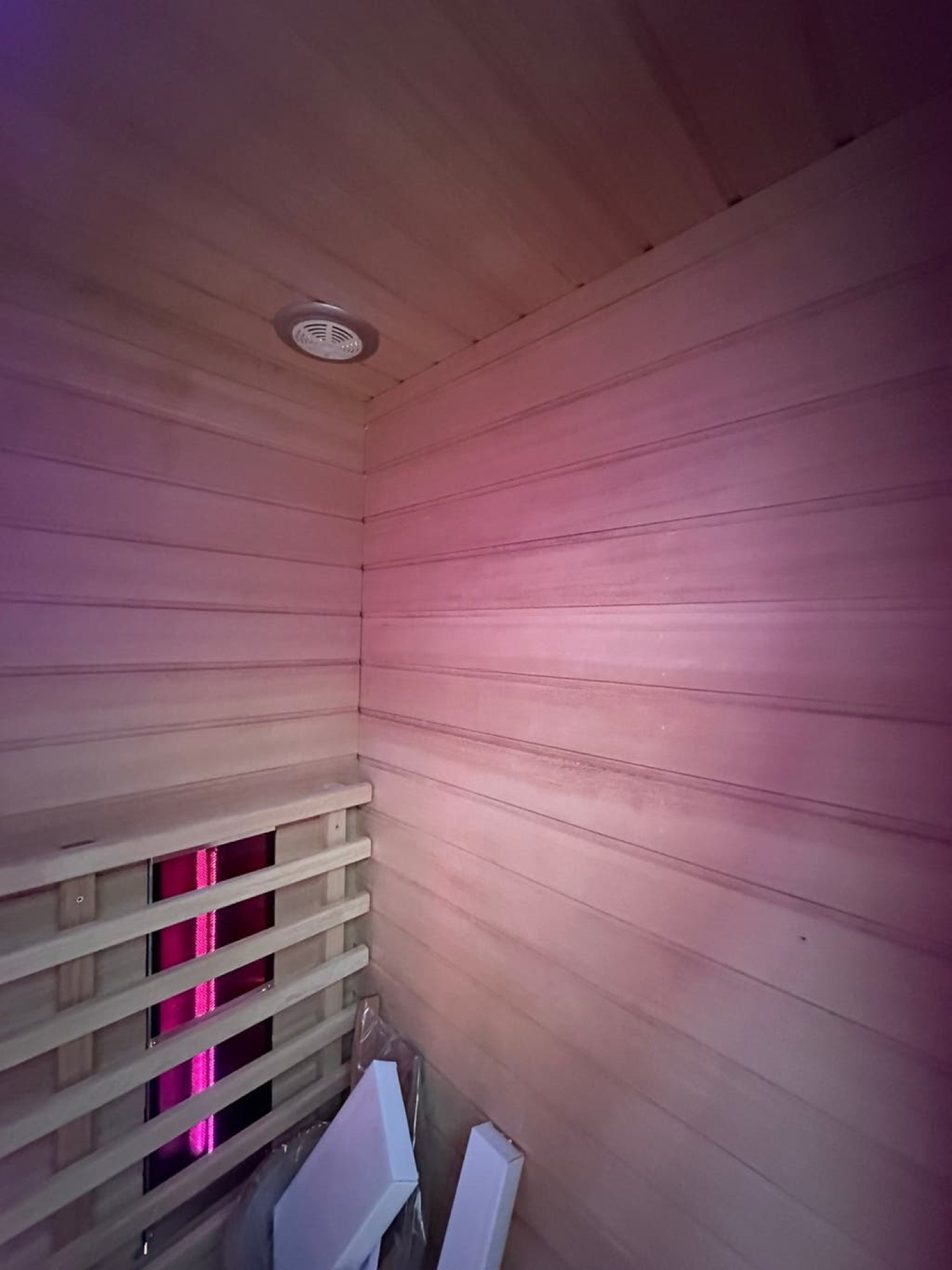 Combi Sauna | Full Spectrum | Hemlock | 130x100 | 3,5kW Vega | RFBCZ galerijafbeelding 4