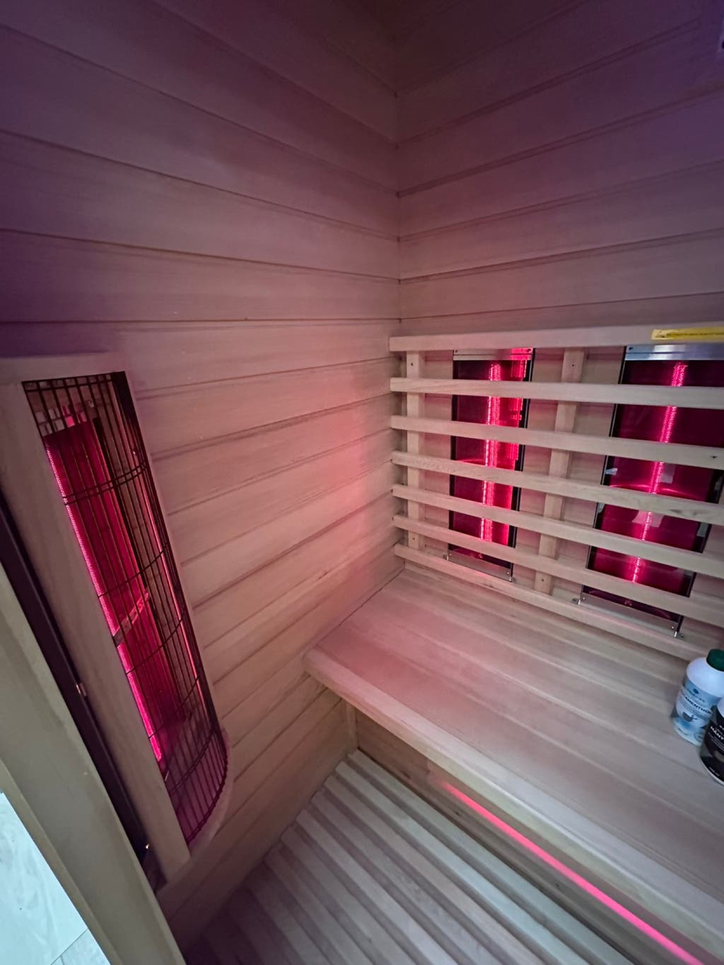 Combi Sauna | Full Spectrum | Hemlock | 130x100 | 3,5kW Vega | RFBCZ galerijafbeelding 6