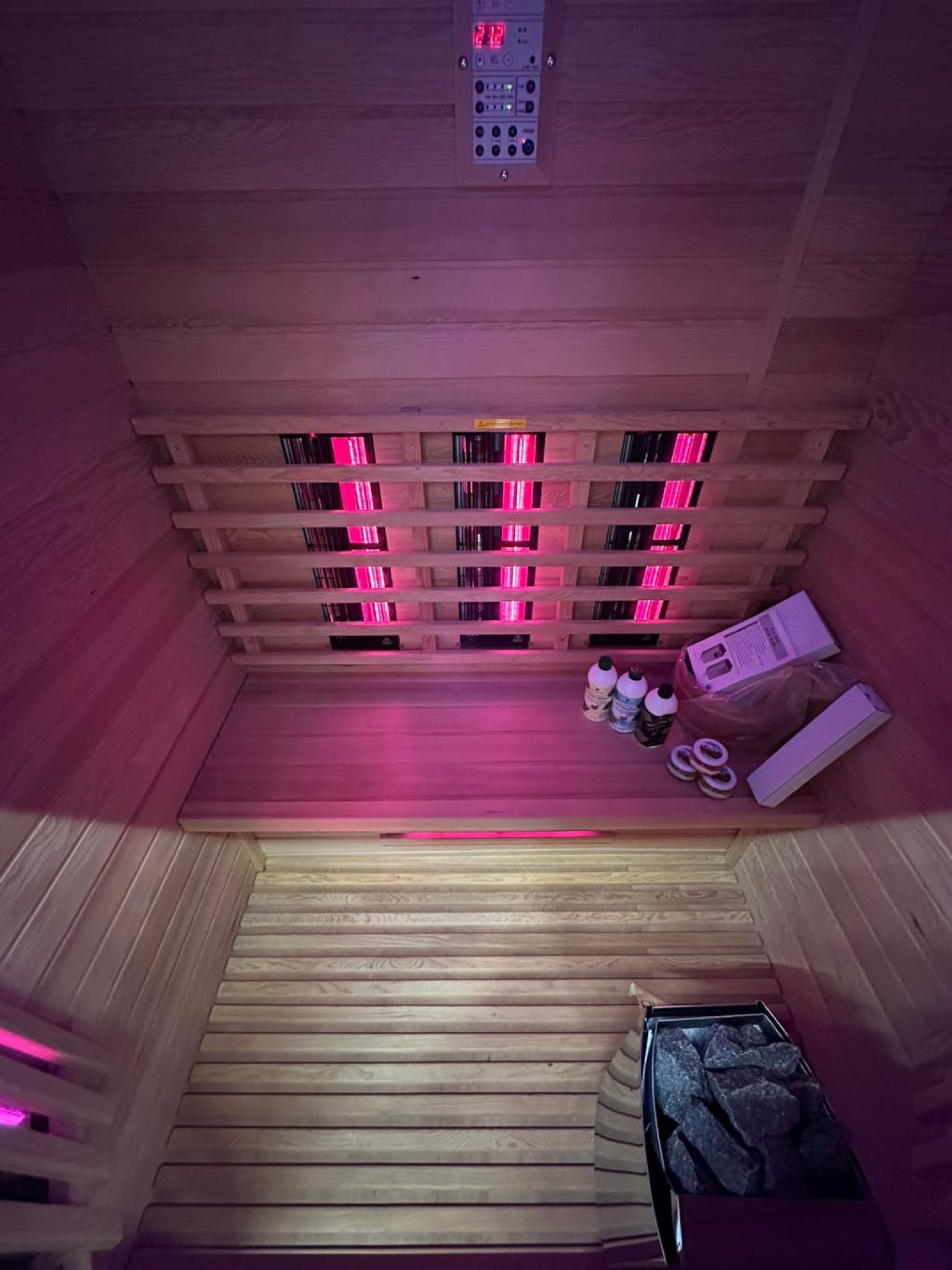 Combi Sauna | Duo Golf - Full Spectrum | hemlock | 150x120 | 3XEBL galerijafbeelding 4