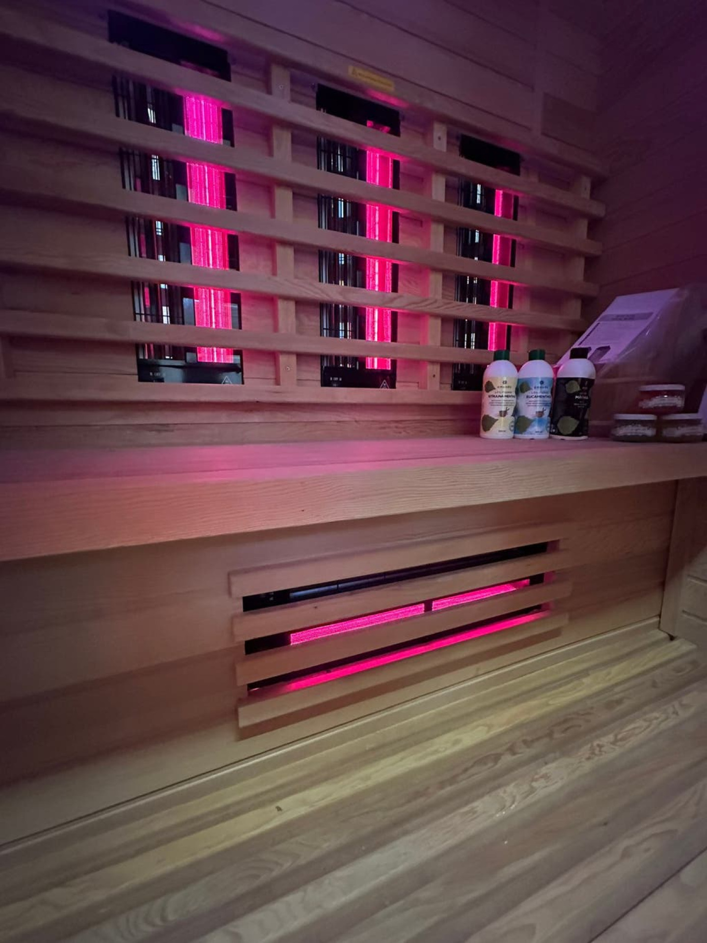 Combi Sauna | Duo Golf - Full Spectrum | hemlock | 150x120 | 3XEBL galerijafbeelding 9