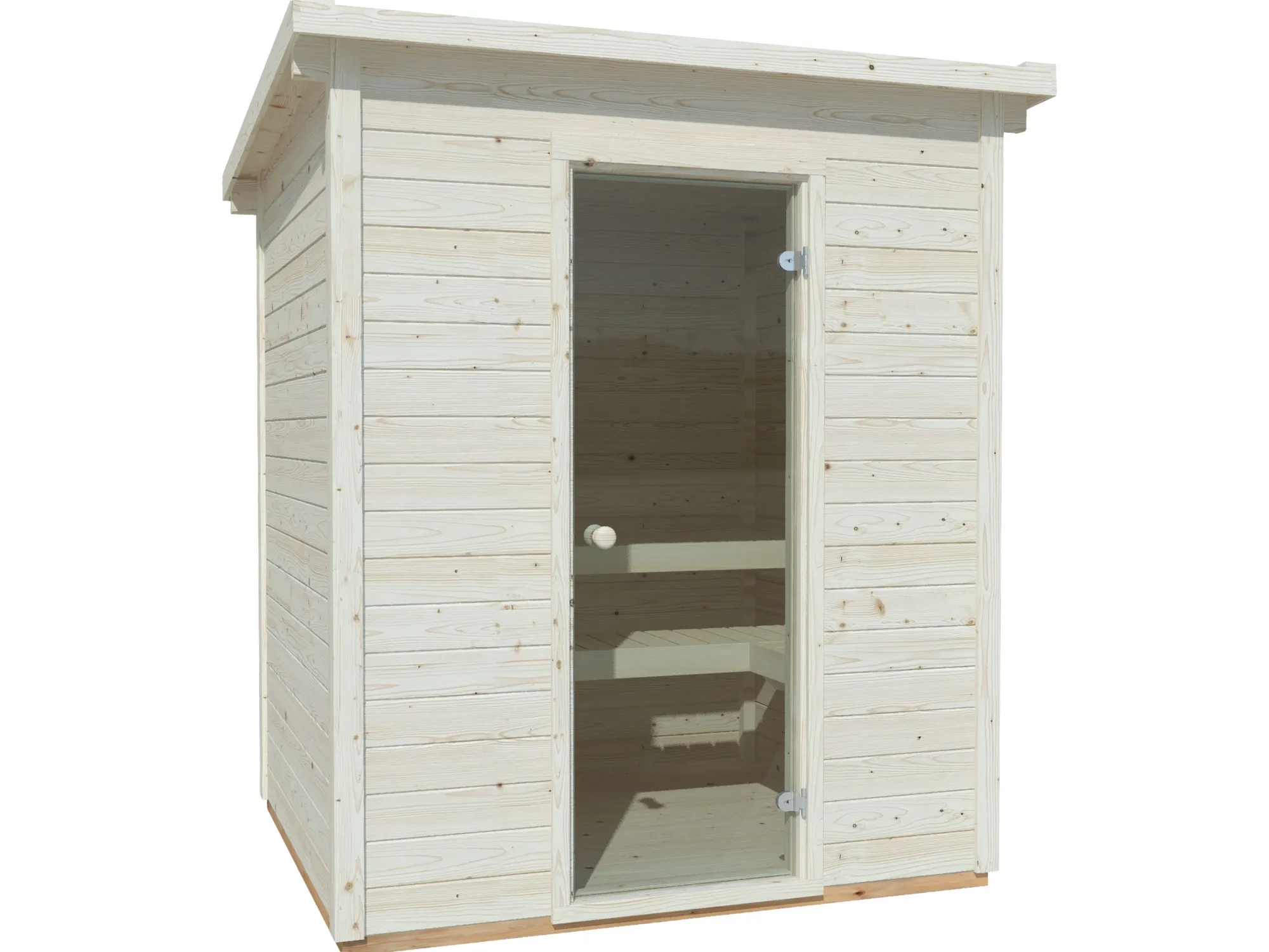 Hoofdafbeelding: Finse sauna | Vurenhout | Narvi Fjäll NM 600 6 kW | SI5BGY