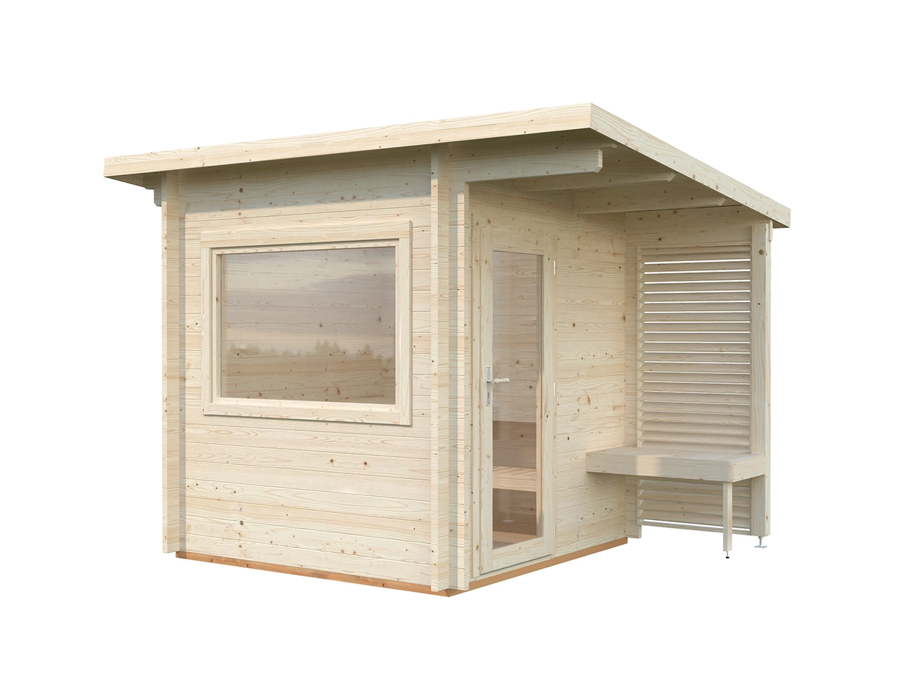 Hoofdafbeelding: Finse Sauna | Vurenhout | Zonder kachel | MHQ5BB