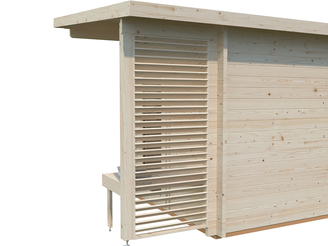 Finse Sauna | Vurenhout | Zonder kachel | MHQ5BB galerijafbeelding 4