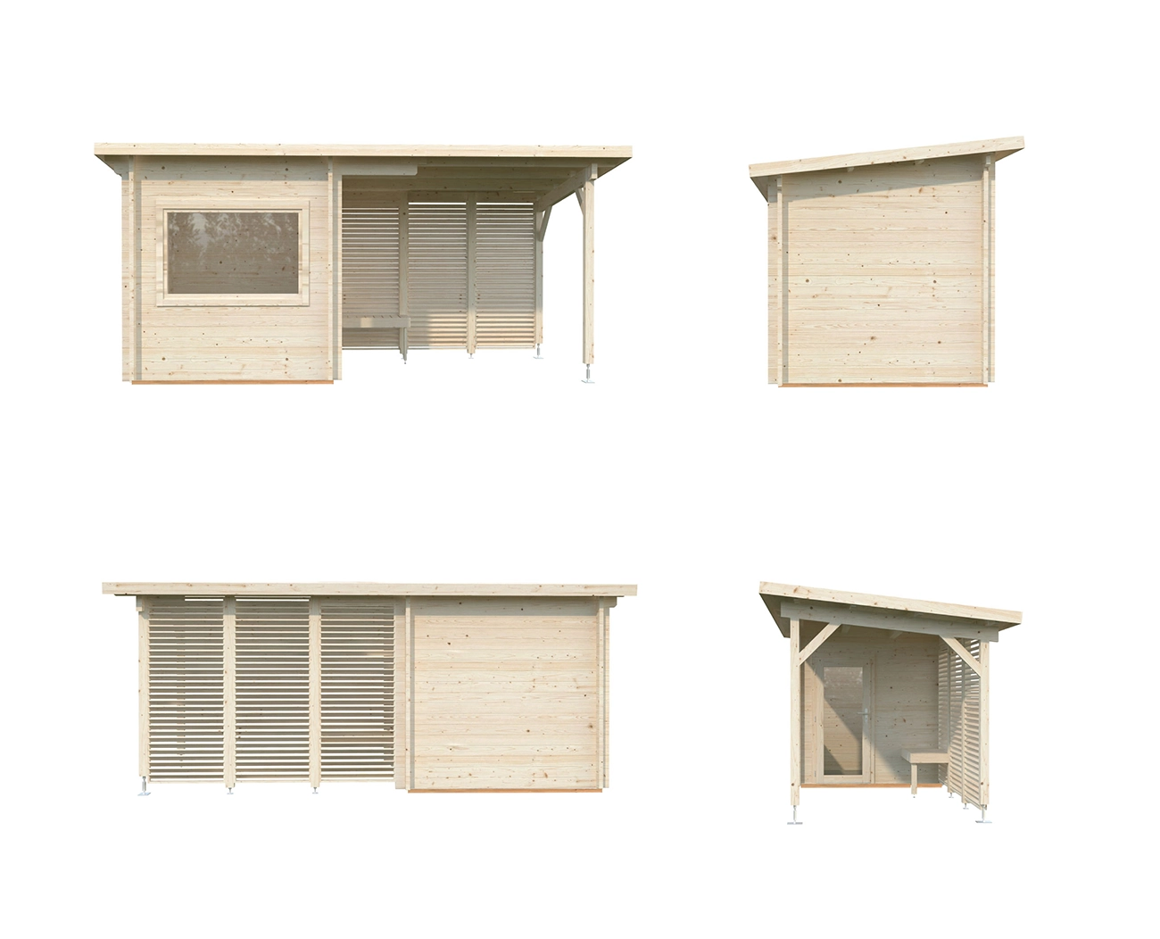 Finse sauna | Vurenhout | Zonder kachel | TRE4W8 galerijafbeelding 6