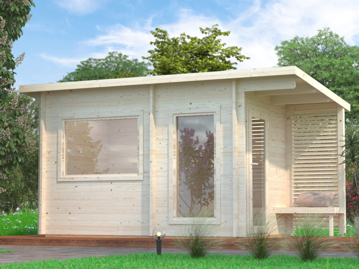 Finse sauna | Vurenhout | Zonder kachel | S0D4QK galerijafbeelding 3