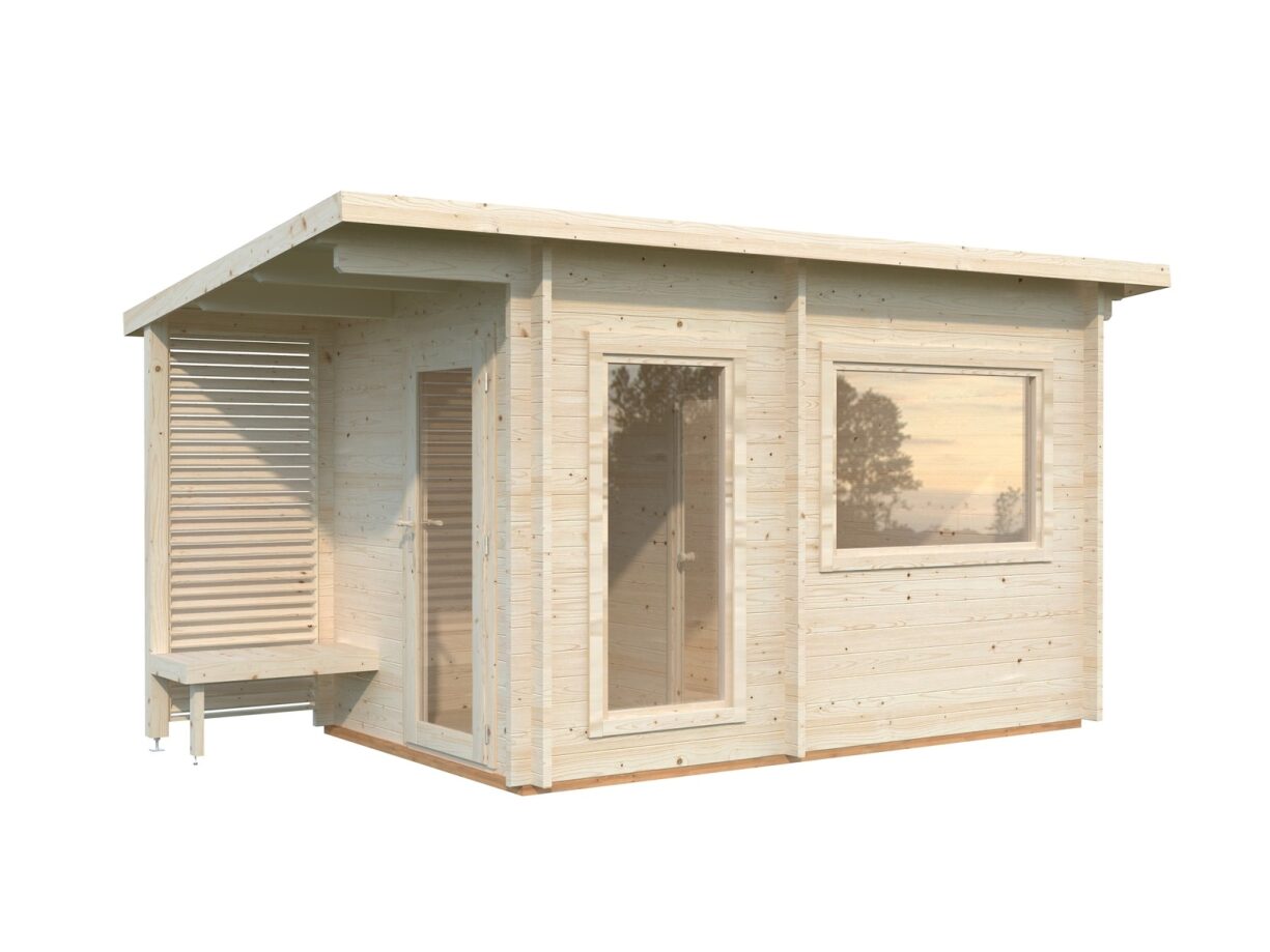 Finse sauna | Vurenhout | Zonder kachel | S0D4QK galerijafbeelding 8