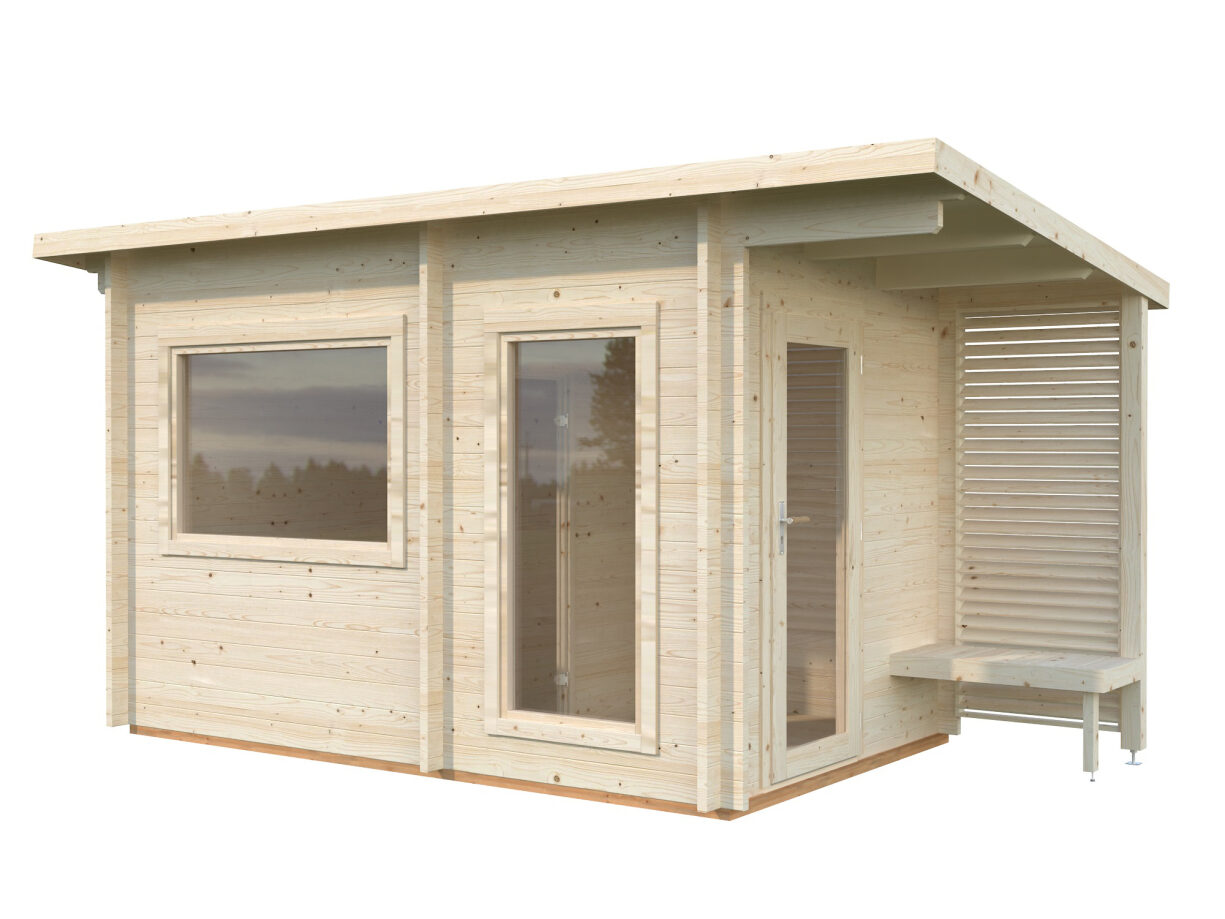 Finse sauna | Vurenhout | Zonder kachel | S0D4QK galerijafbeelding 9