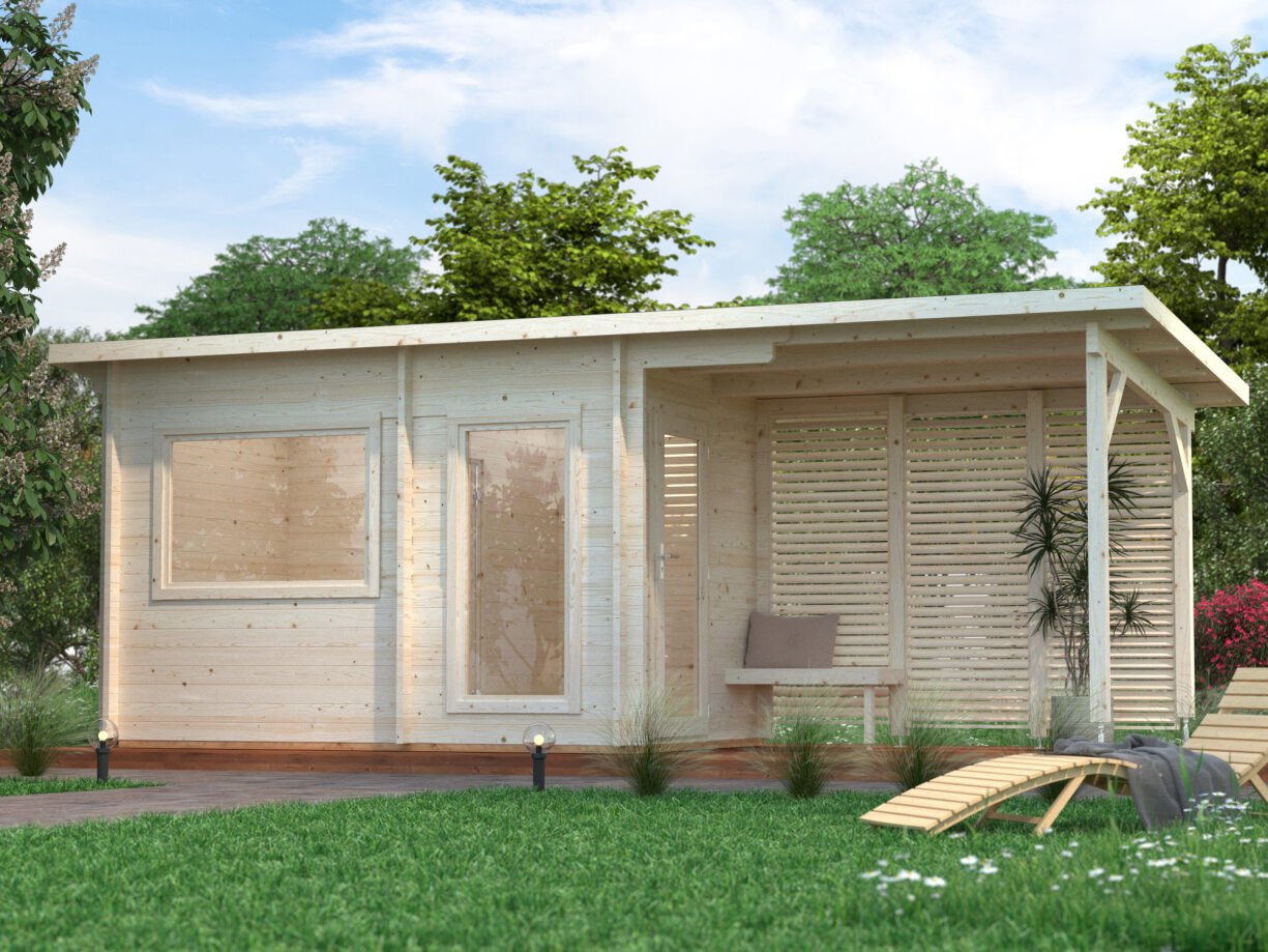 Finse sauna | Vurenhout | Zonder kachel | D3N14C galerijafbeelding 2