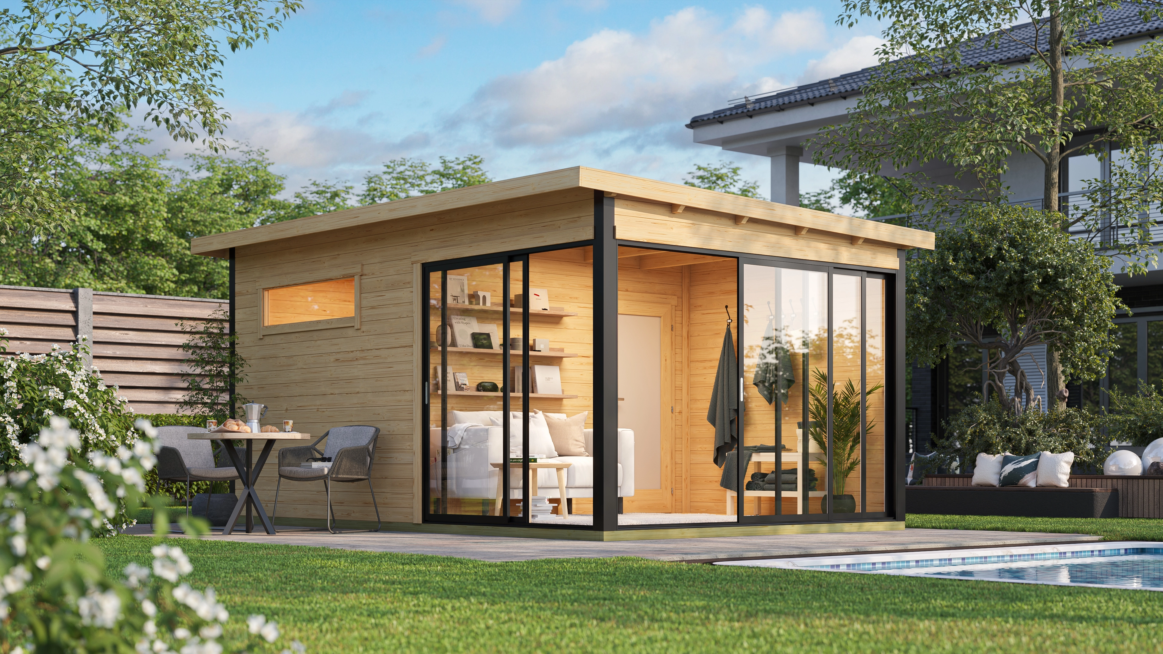 Finse sauna | Spar | Zonder kachel | OVME9J galerijafbeelding 1