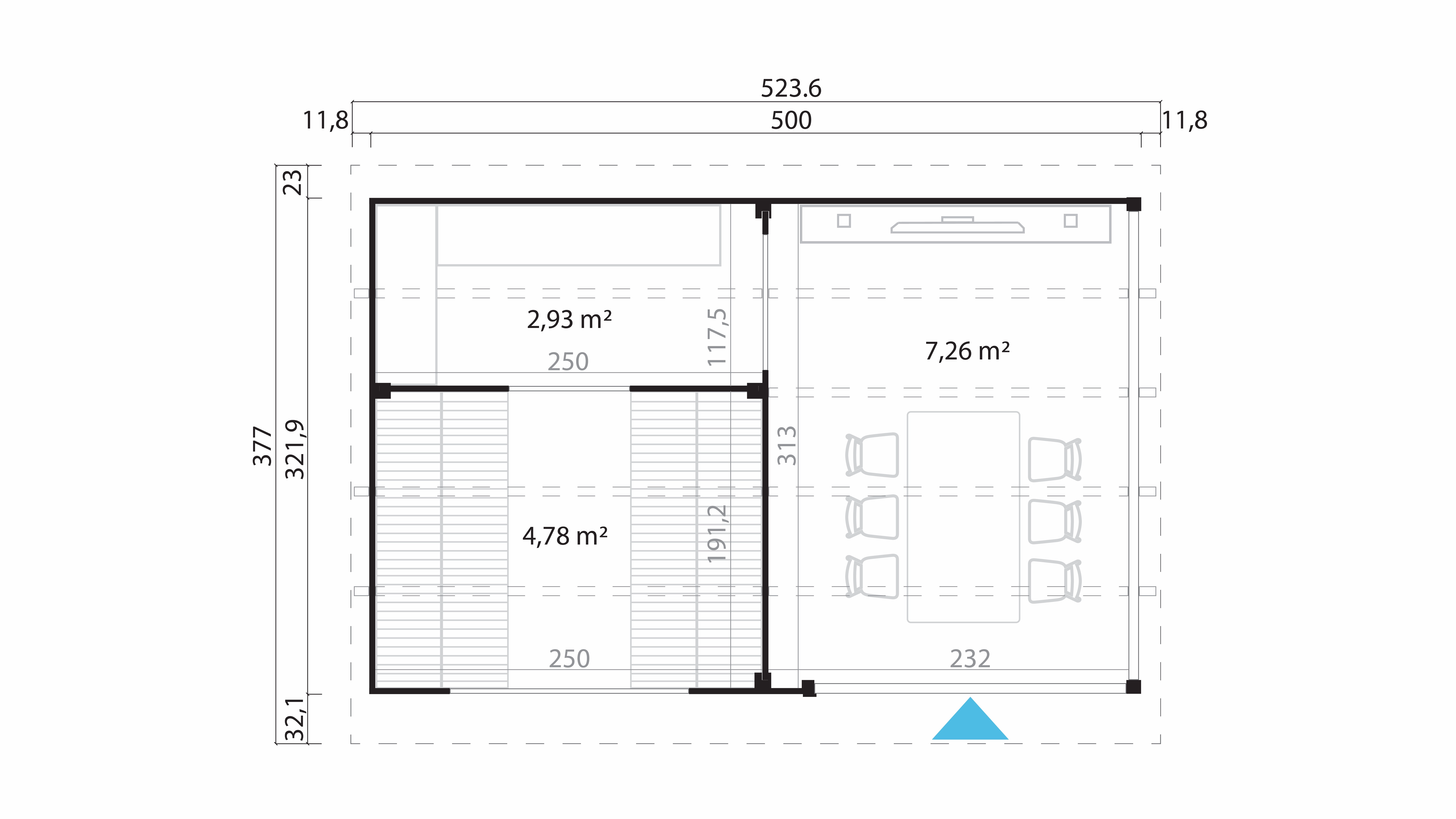 Finse sauna | Spar | Zonder kachel | OVME9J galerijafbeelding 2