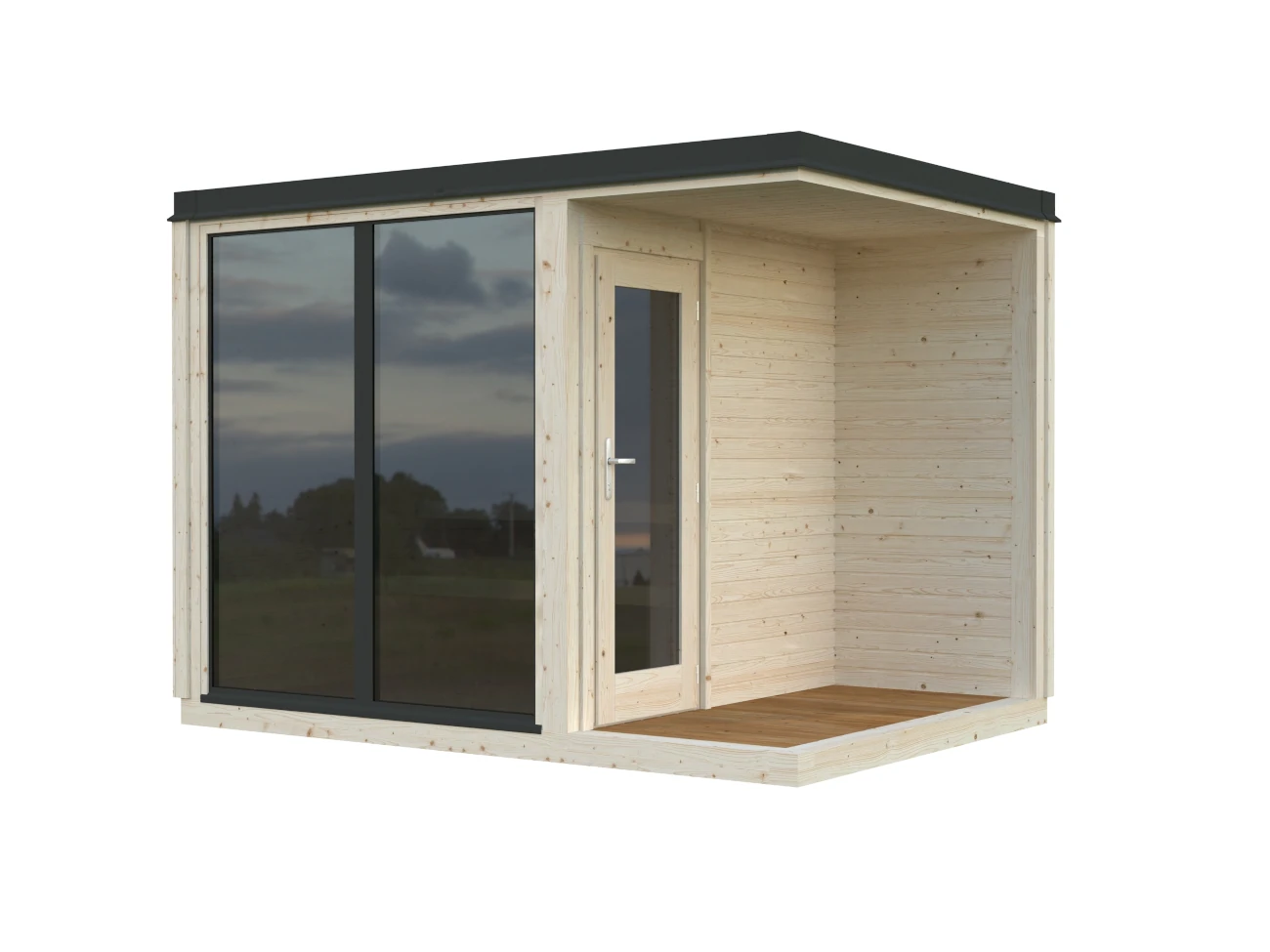 Hoofdafbeelding: Finse sauna | Vurenhout | Zonder kachel | 32RG8G