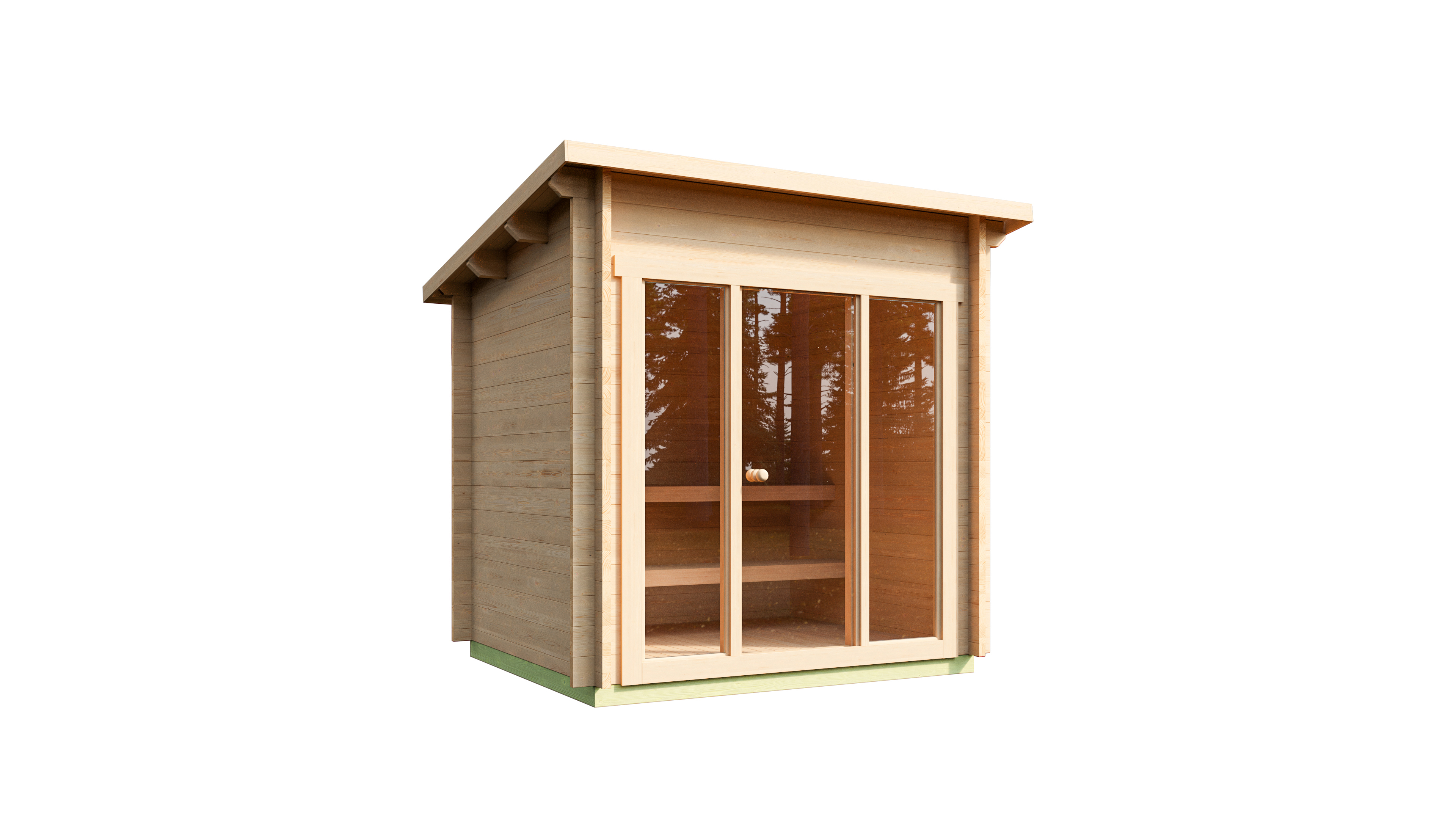 Hoofdafbeelding: Finse Sauna | Vurenhout | Zonder kachel | GVQ47R