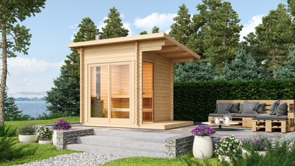 Finse Sauna | Vurenhout | Zonder kachel | LF3EHV galerijafbeelding 3