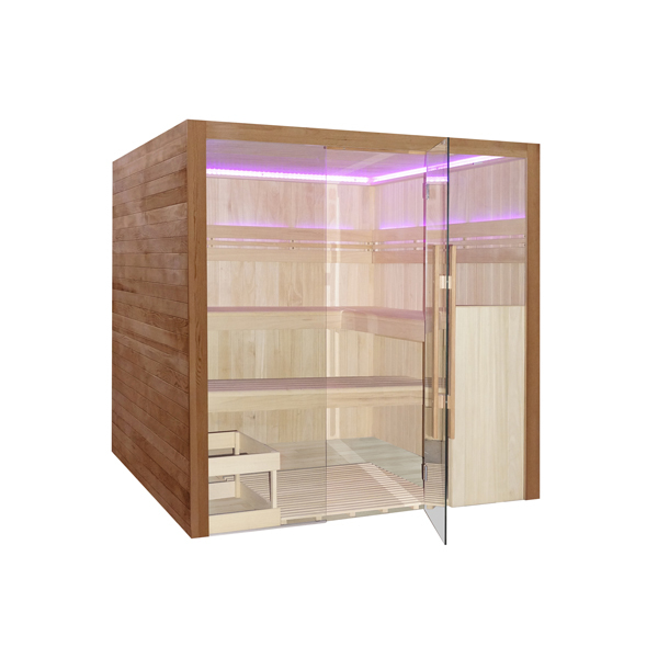 Finse Sauna | Hemlock | Zonder kachel | AACP9K galerijafbeelding 2
