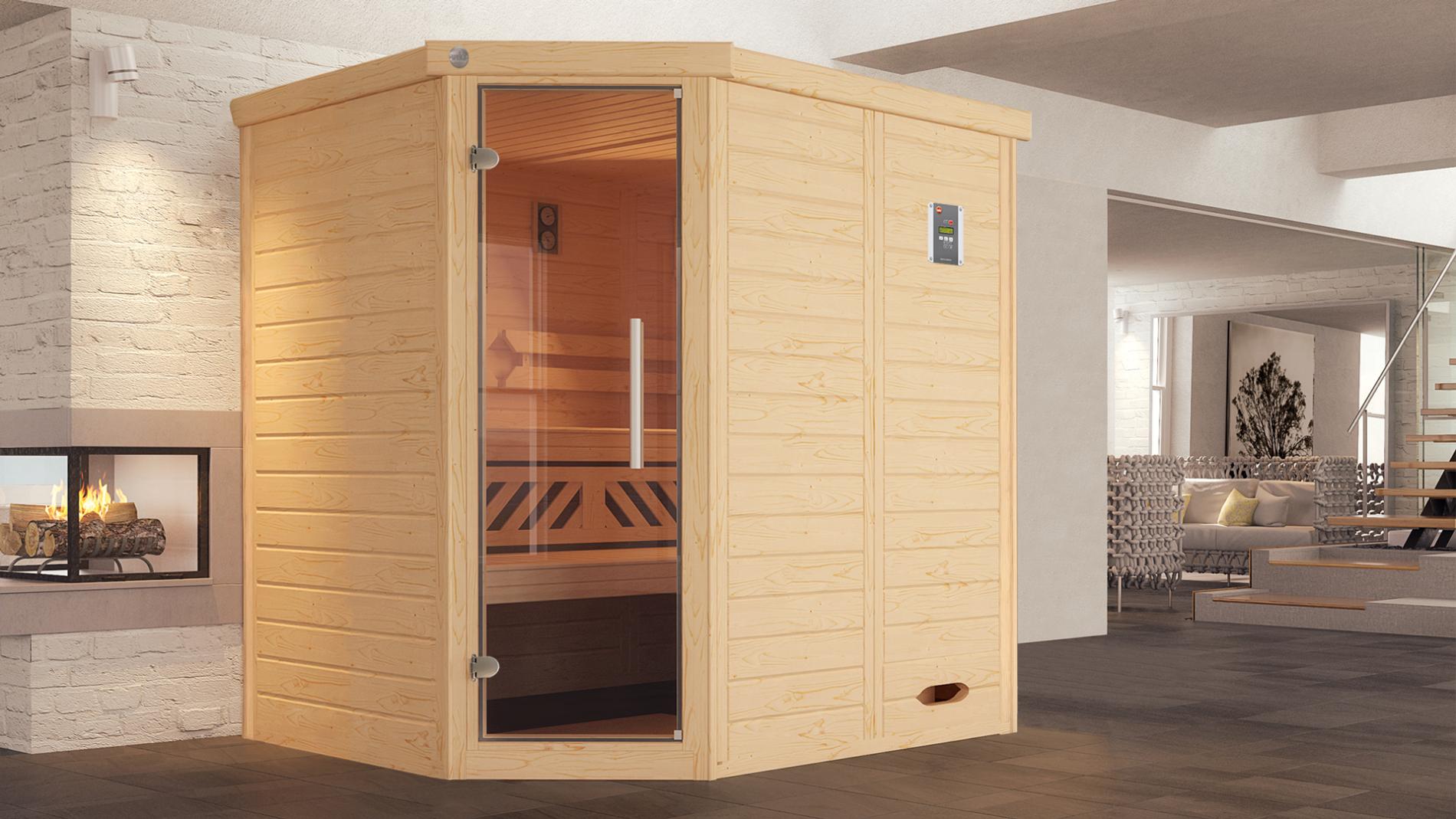 Finse Sauna | Vurenhout | Zonder kachel | CJM2N4 galerijafbeelding 1