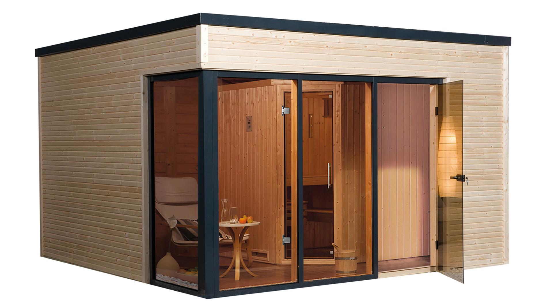 Hoofdafbeelding: Finse Sauna | Vurenhout | Zonder kachel | G7DNOU