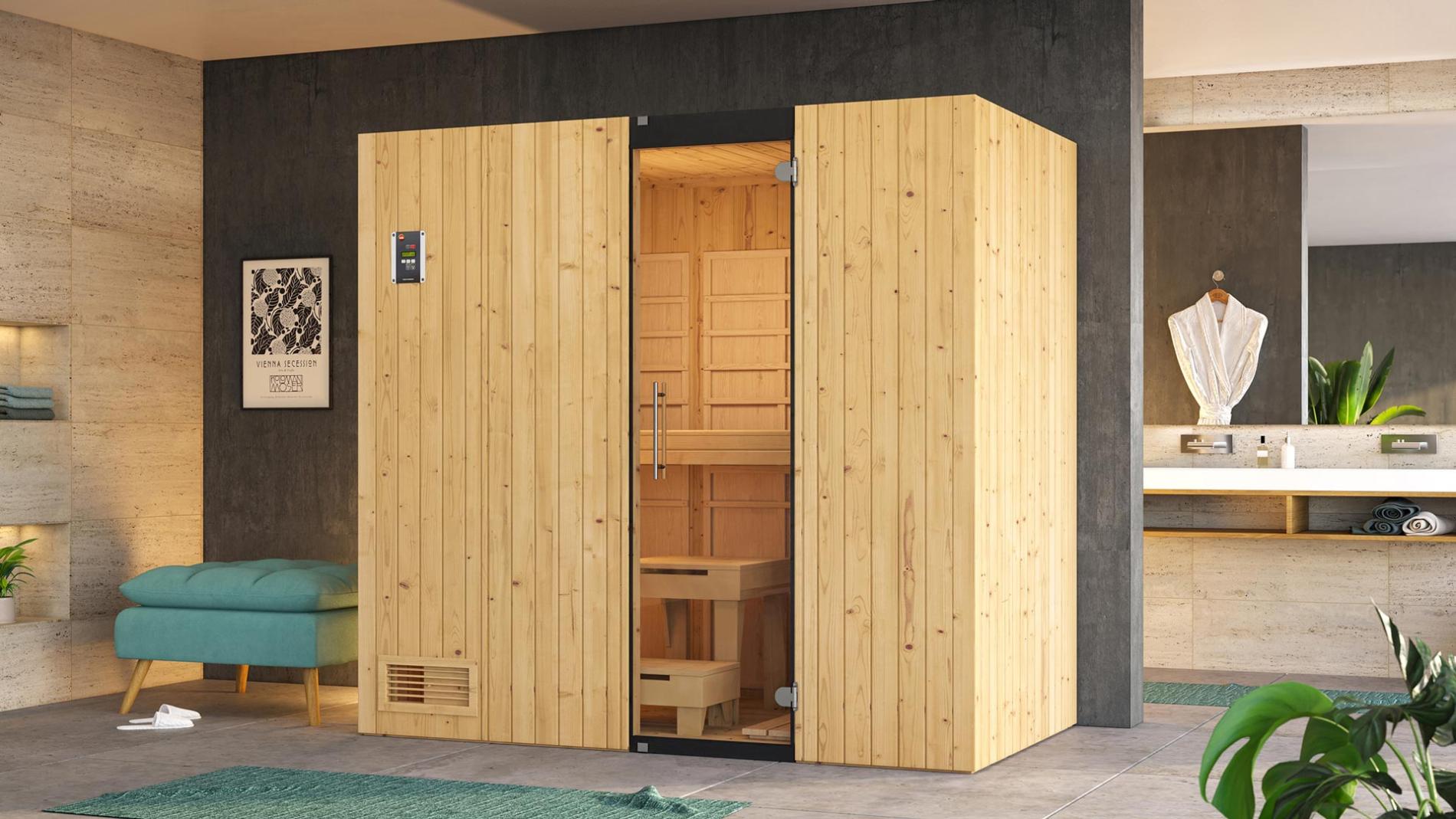 Infrarood Sauna | Vurenhout | 212x121 | 3ICMJW galerijafbeelding 1