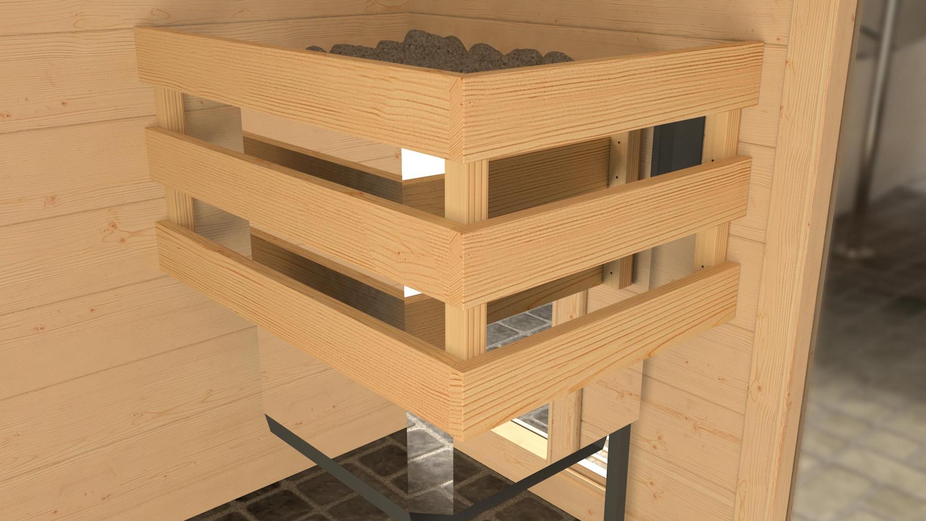 Infrarood Sauna | Vurenhout | 212x121 | 3ICMJW galerijafbeelding 6