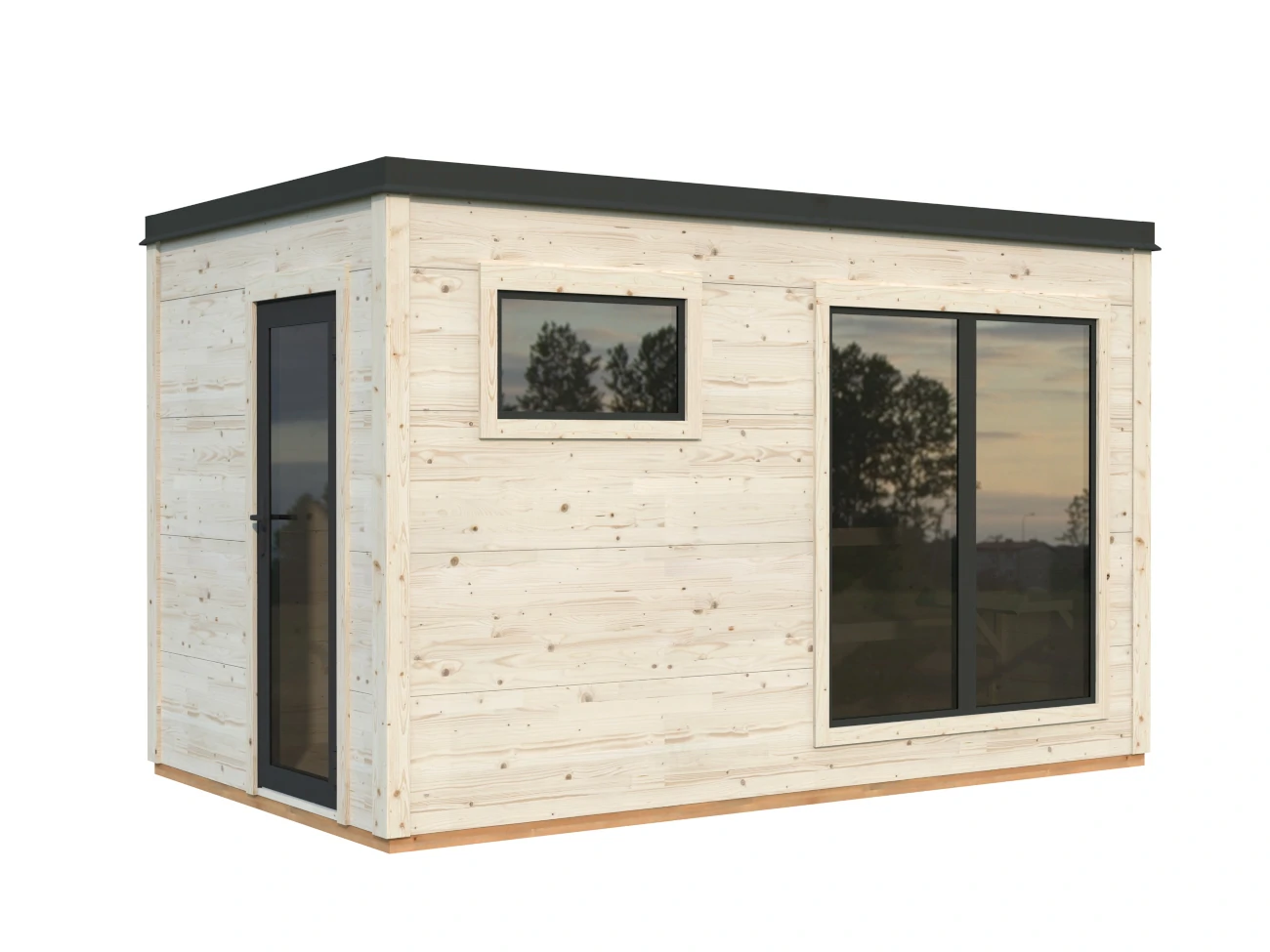 Hoofdafbeelding: Finse sauna | Vurenhout | Zonder kachel | 7QUI4I