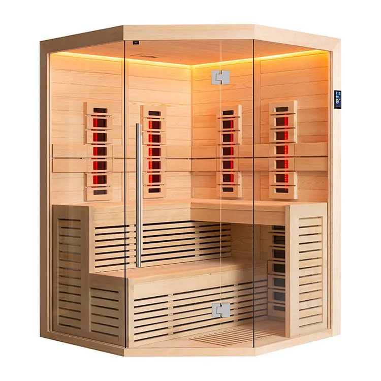 Hoofdafbeelding: Infrarood Sauna | Hemlock | 150x150 | Full Spectrum | 8DHDLJ