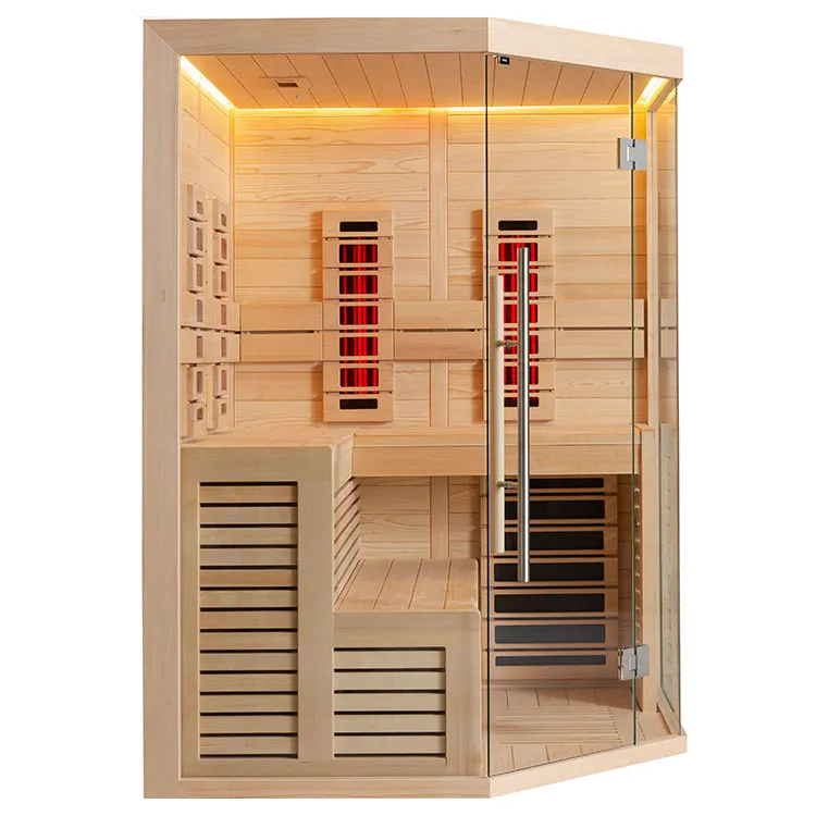 Infrarood Sauna | Hemlock | 150x150 | Full Spectrum | 8DHDLJ galerijafbeelding 1