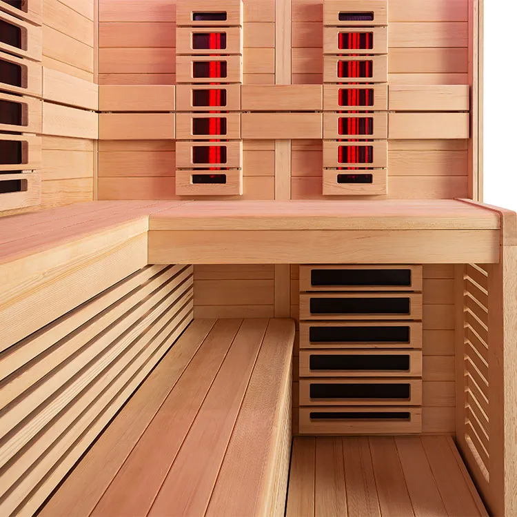 Infrarood Sauna | Hemlock | 150x150 | Full Spectrum | 8DHDLJ galerijafbeelding 2