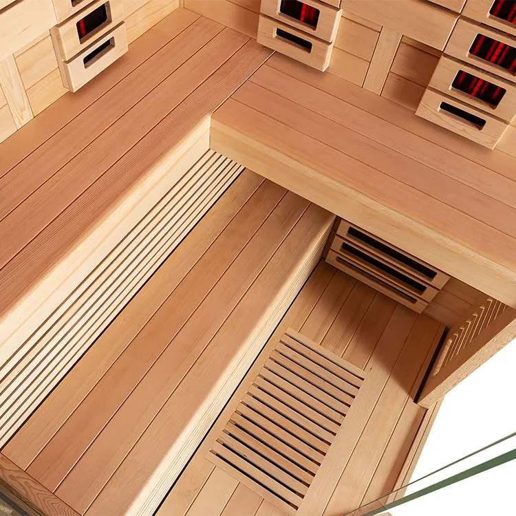 Infrarood Sauna | Hemlock | 150x150 | Full Spectrum | 8DHDLJ galerijafbeelding 3