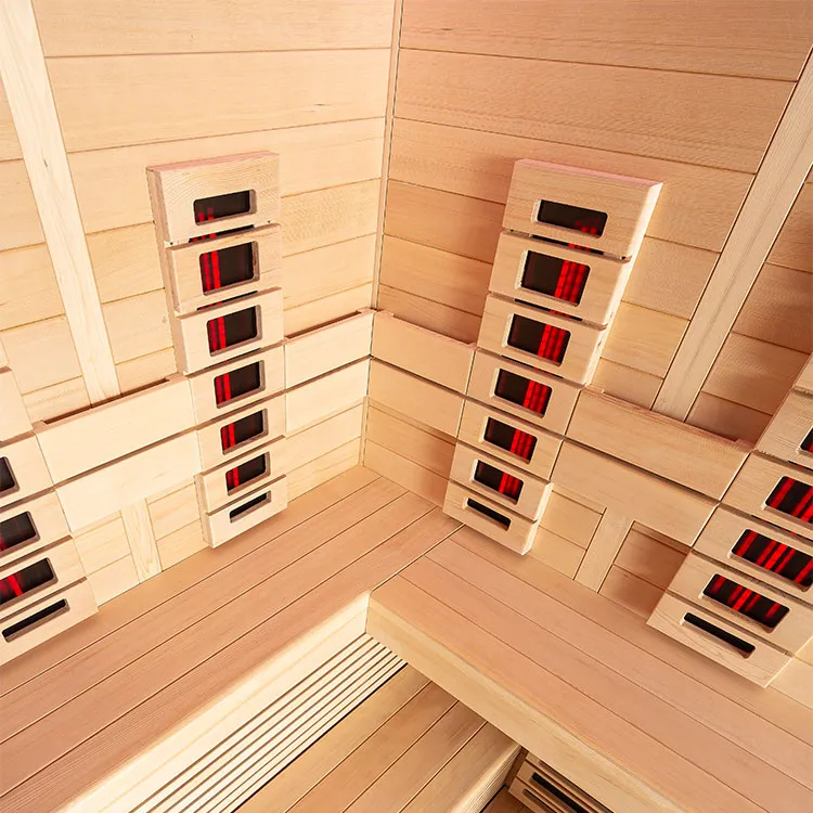 Infrarood Sauna | Hemlock | 150x150 | Full Spectrum | 8DHDLJ galerijafbeelding 6