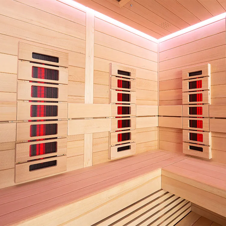 Infrarood Sauna | Hemlock | 150x150 | Full Spectrum | 8DHDLJ galerijafbeelding 8
