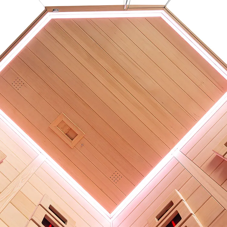 Infrarood Sauna | Hemlock | 150x150 | Full Spectrum | 8DHDLJ galerijafbeelding 9