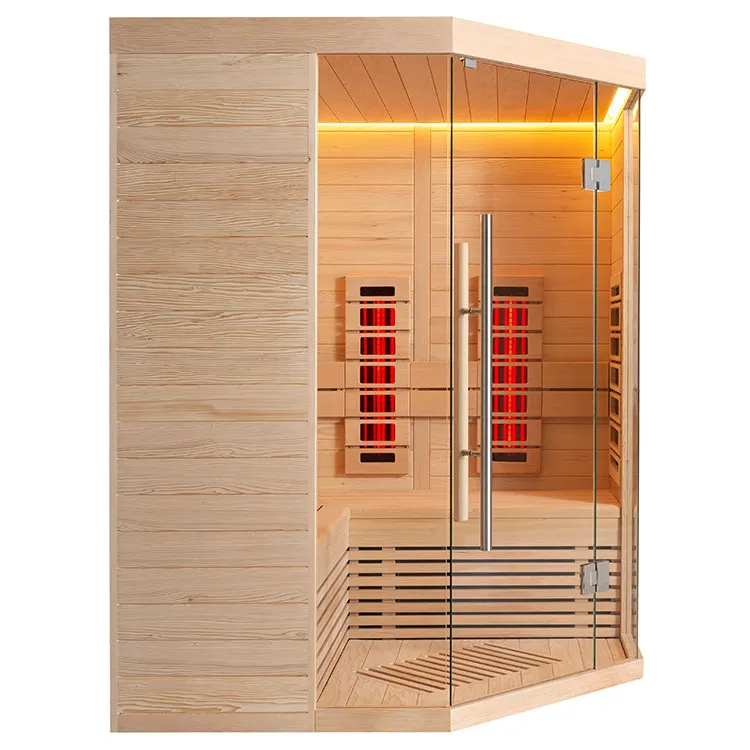 Infrarood Sauna | Hemlock | 150x150 | Full Spectrum | GX8HBX galerijafbeelding 2