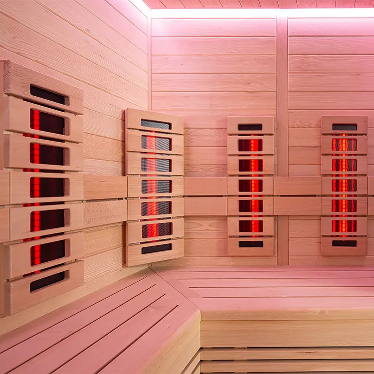 Infrarood Sauna | Hemlock | 150x150 | Full Spectrum | GX8HBX galerijafbeelding 3