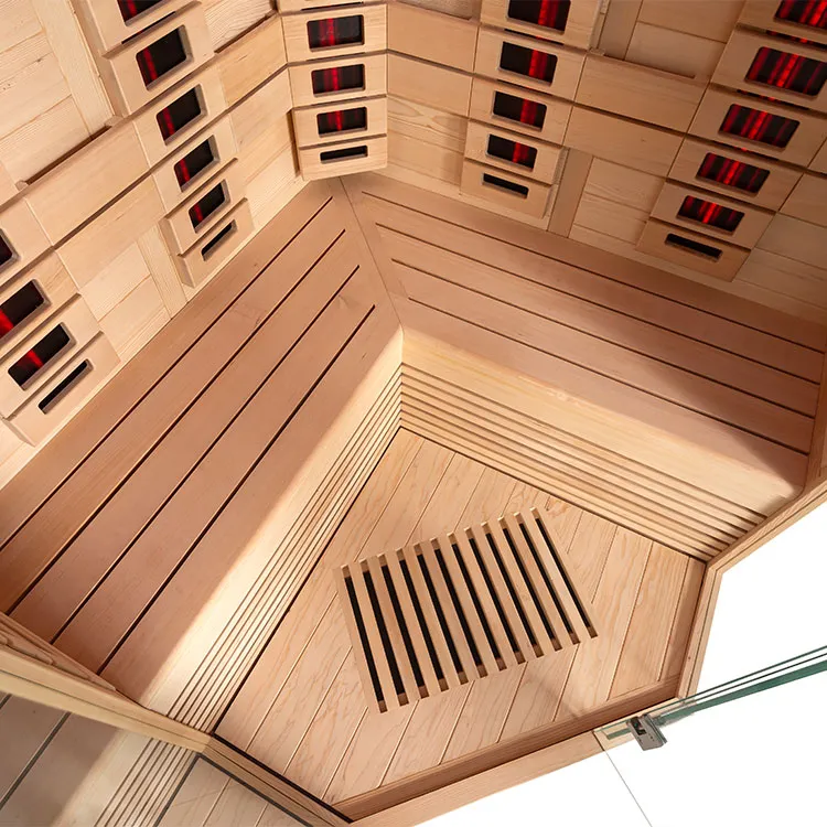 Infrarood Sauna | Hemlock | 150x150 | Full Spectrum | GX8HBX galerijafbeelding 4