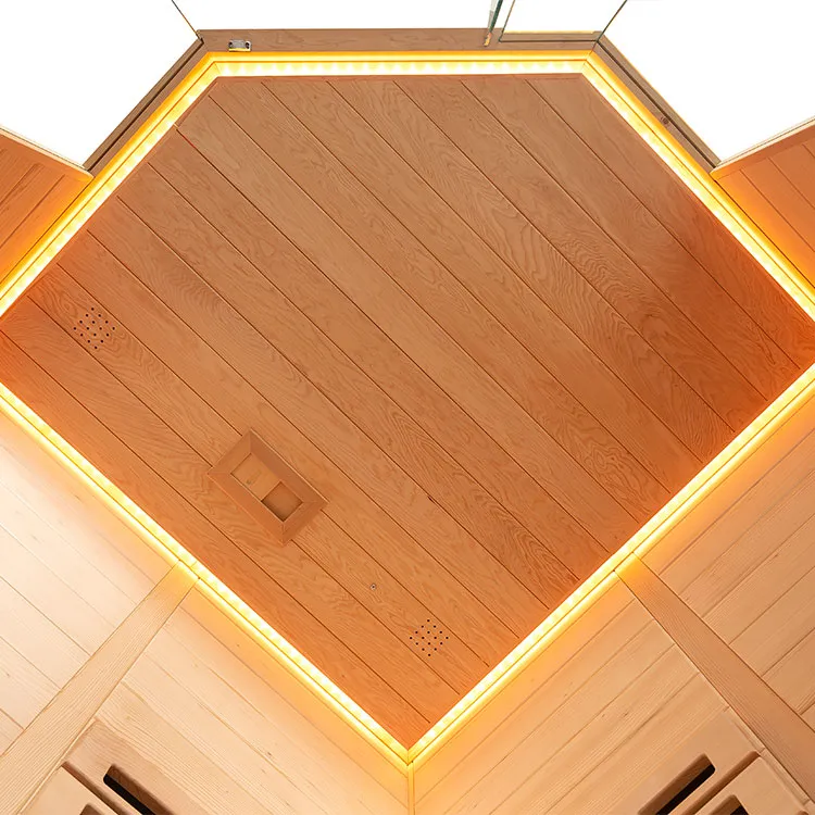 Infrarood Sauna | Hemlock | 150x150 | Full Spectrum | GX8HBX galerijafbeelding 9