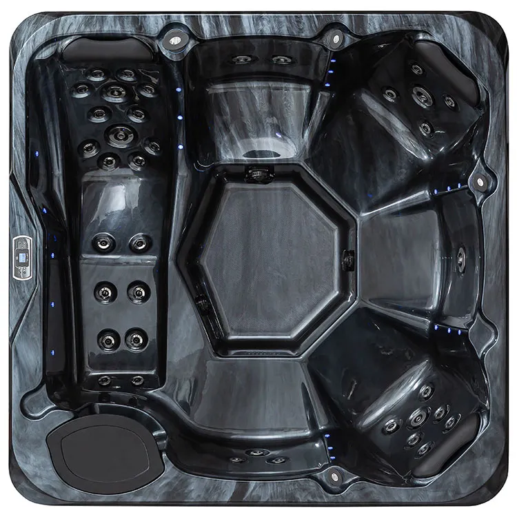 Jacuzzi | Cloudy Black | 200x200 | Eco | IN90SH galerijafbeelding 1