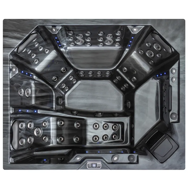 Jacuzzi | Cloudy Black | 225x185 | Premium | MKJRM5 galerijafbeelding 1