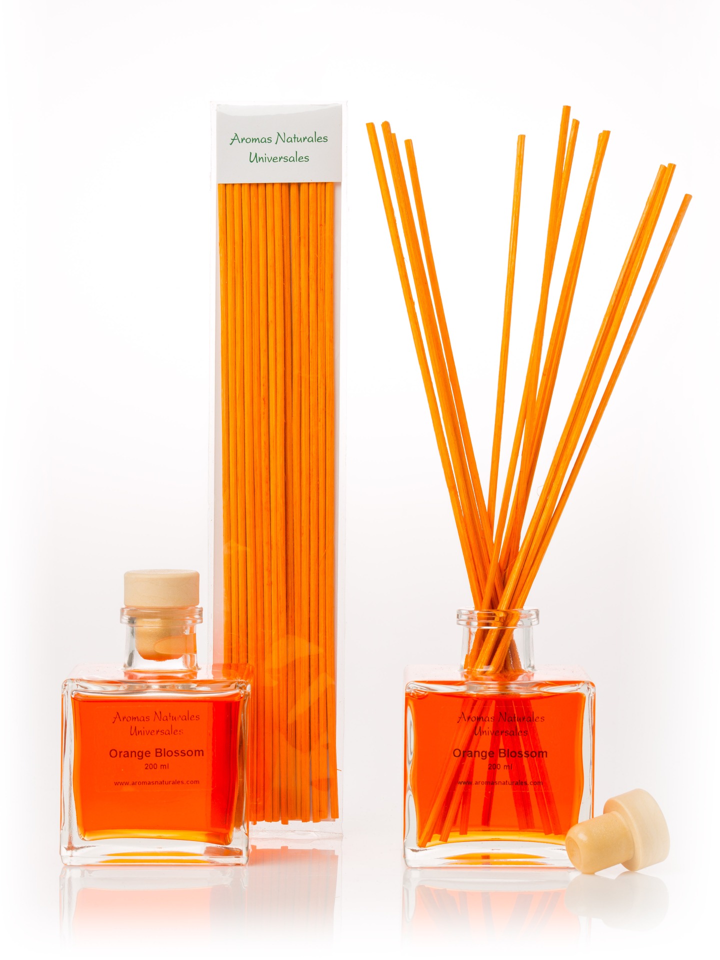 Hoofdafbeelding: Aromas Naturales - MIKADO "Orange Blossom" / Oranjebloesem