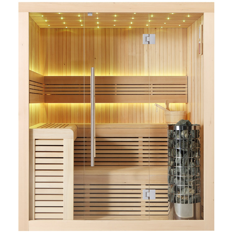 Finse Sauna | Hemlock | 180x150 | 9kW Cilindro | R6667P galerijafbeelding 6