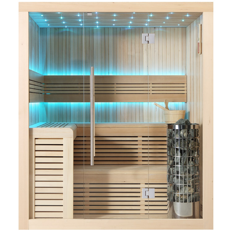Finse Sauna | Hemlock | 180x150 | 9kW Cilindro | R6667P galerijafbeelding 8