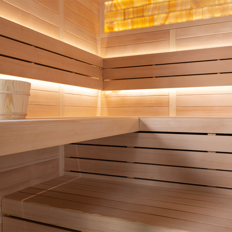 Finse Sauna | Hemlock | 180x160 | 9kW Cilindro | R6177P galerijafbeelding 5
