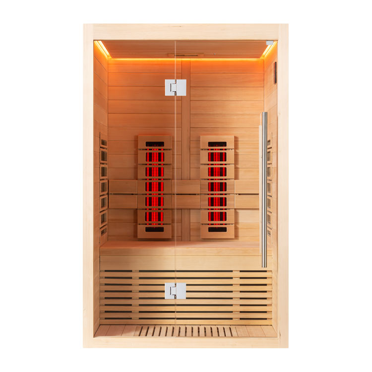 Infrarood Sauna | Hemlock | 120x100 | Zonder saunakachel | R6705Q