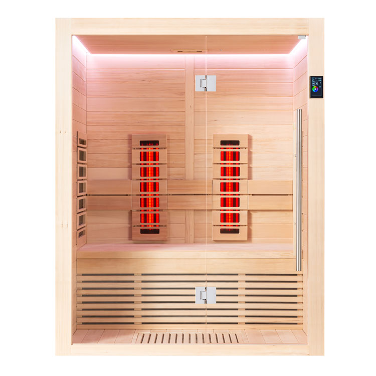Infrarood Sauna | Hemlock | 150x110 | Zonder saunakachel | R6705P