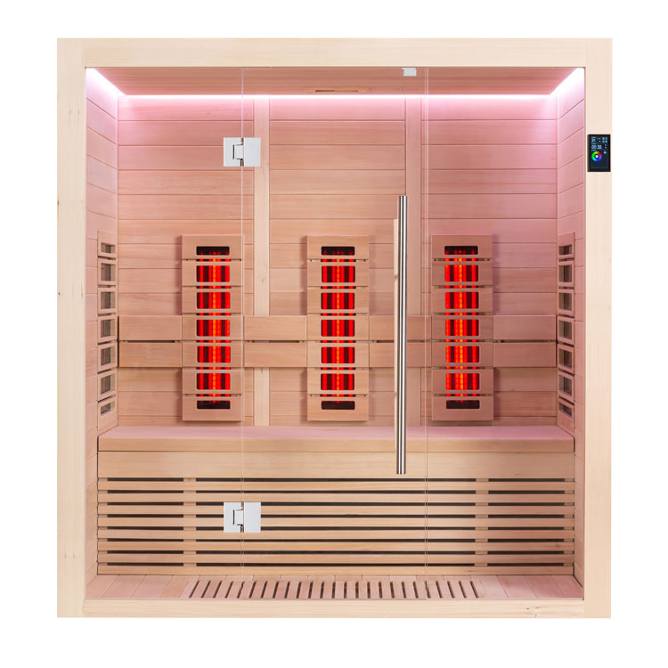 Infrarood Sauna | Hemlock | 180x110 | Zonder saunakachel | R6705O