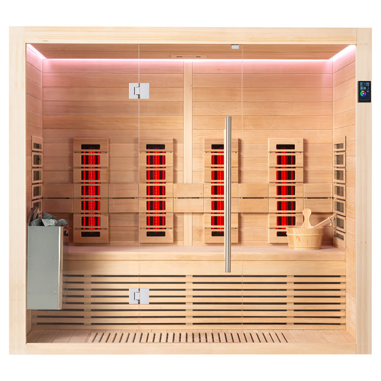 Combi Sauna | Hemlock | 210x110 | 6kW TheWall | R6705N1